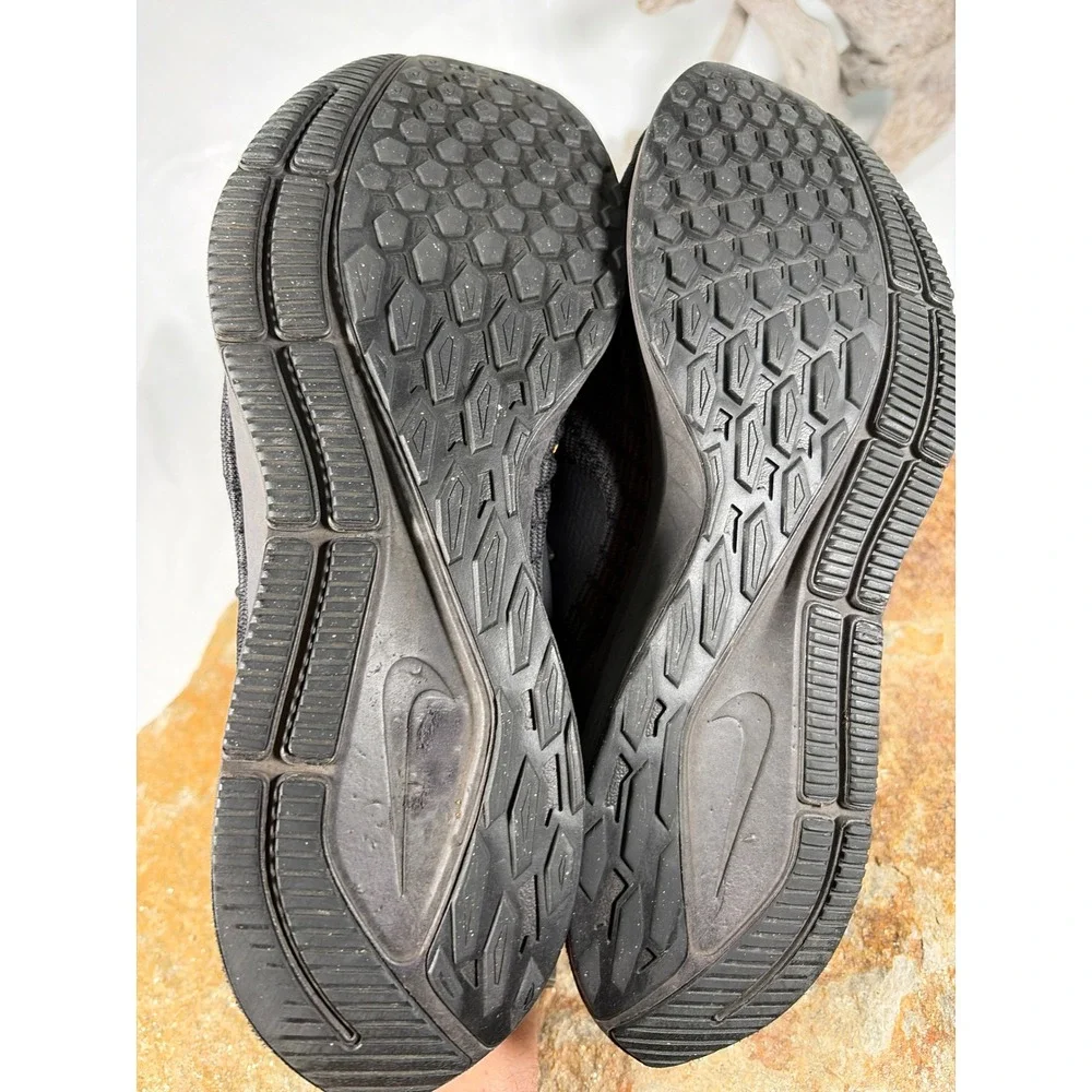 Nike Air Zoom Pegasus 35 Triple Black Mens Running Shoes 942851-002 US 13